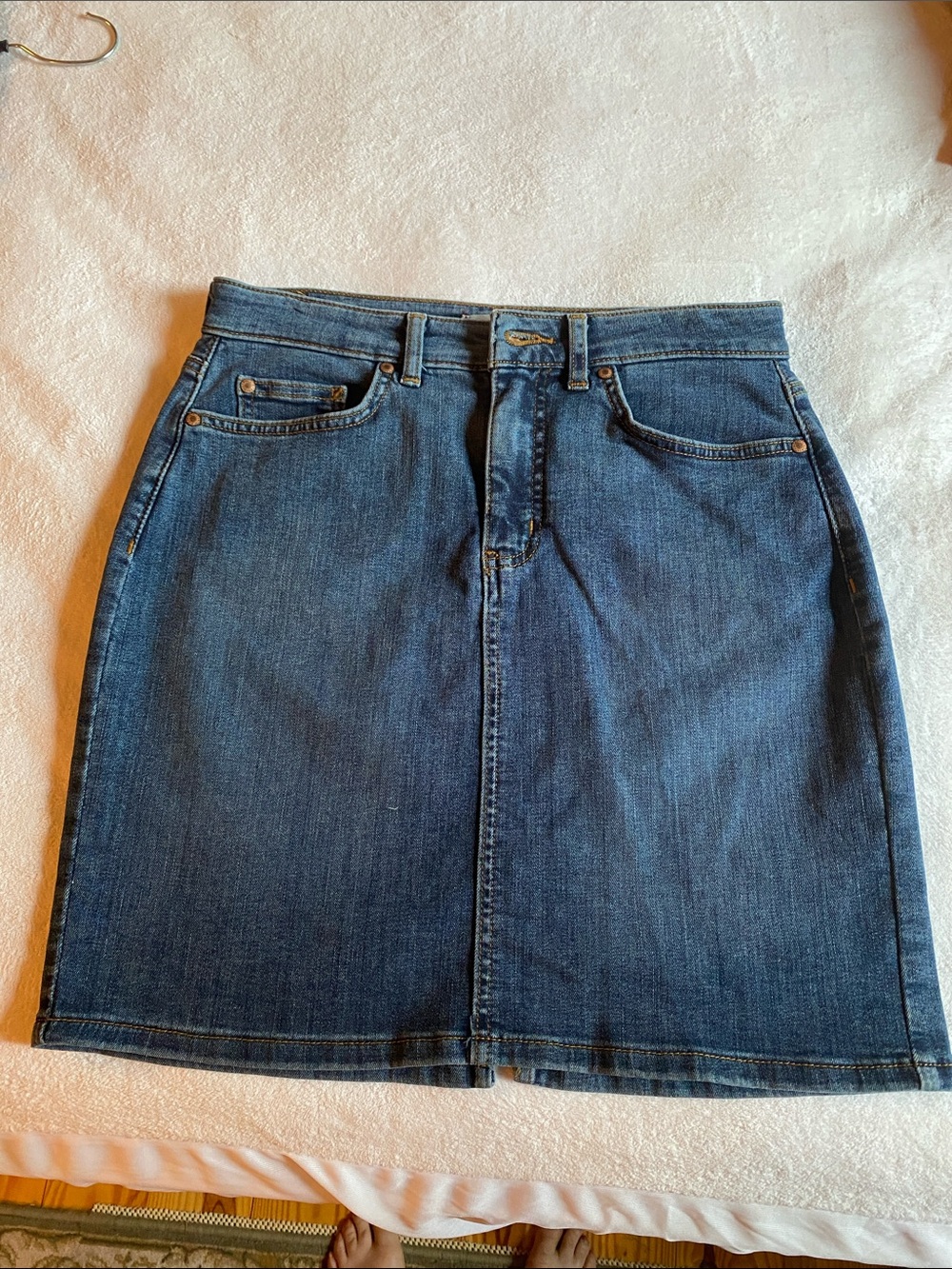 NWOT Dickies classic Blue Denim Skirt